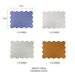Cat Face Kids Silicone Placemat, tapis de alimentation de Mat Heat Resistant Waterproof de table de salle à manger de silicone