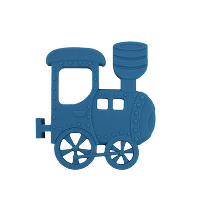 Peu bébé Teether de silicone de train pour le collier Toy Non Toxic