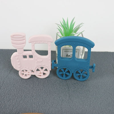 Peu bébé Teether de silicone de train pour le collier Toy Non Toxic