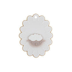 Moutons Bunny Personalised Silicone Teether BPA libre pour le bébé nouveau-né