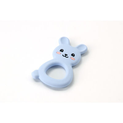 Anneau de Teether de silicone de Montessori, silicone faisant ses dents Toy For Children Newborn Infant