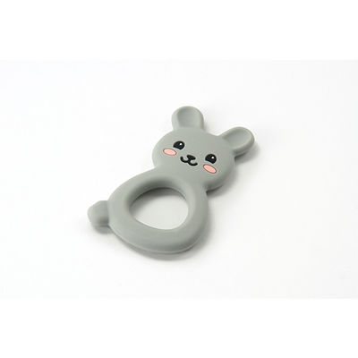 Anneau de Teether de silicone de Montessori, silicone faisant ses dents Toy For Children Newborn Infant