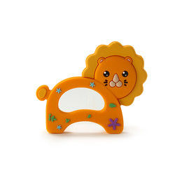 Cat Kitten Silicone Baby Teether animale BPA libre pour la dentition d'enfant en bas âge