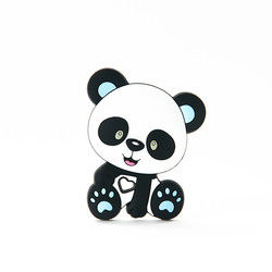 Cat Kitten Silicone Baby Teether animale BPA libre pour la dentition d'enfant en bas âge