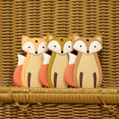 Matériel animal mou de catégorie comestible de silicone de Teether de bébé pour l'enfant en bas âge