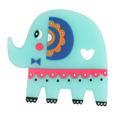 Bébé sûr Teether de silicone de catégorie comestible écologique pour l'enfant en bas âge