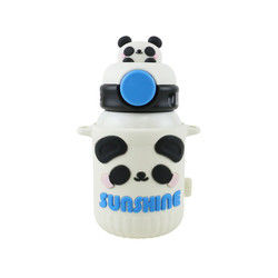 bouteille de thermos animale de l'acier inoxydable 550ml avec la couverture de silicone