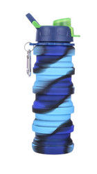 bouteille d'eau écologique du silicone 500ml pour le boire de voyage de sport