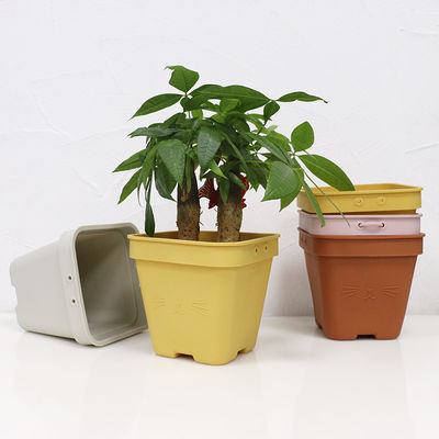 Pot de fleur fonctionnel multi de silicone écologique avec le logo adapté aux besoins du client