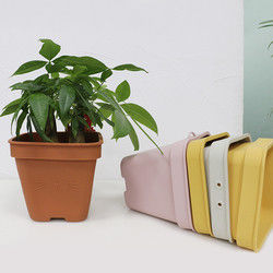 Pot de fleur fonctionnel multi de silicone écologique avec le logo adapté aux besoins du client