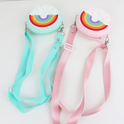 Sac d'épaule de Mini Rainbow Custom Made Silicone pour le bébé d'enfant
