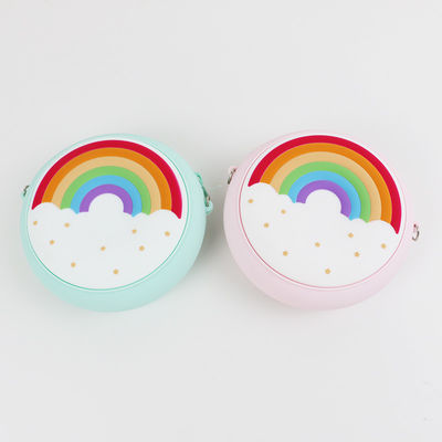 Sac d'épaule de Mini Rainbow Custom Made Silicone pour le bébé d'enfant