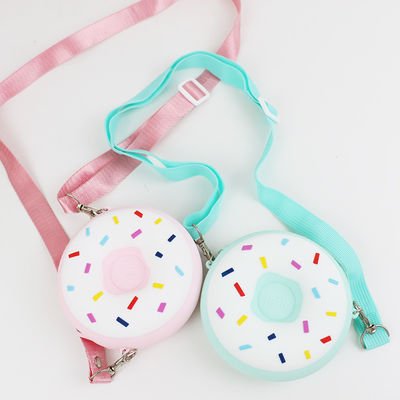 Le beignet forment la croix faite sur commande de silicone - sac mortuaire avec l'ODM d'OEM de tirettes