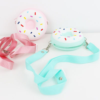 Fonctionnel multi coloré imperméable de Mini Silicone Donut Shoulder Bag