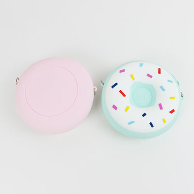 Le beignet forment la croix faite sur commande de silicone - sac mortuaire avec l'ODM d'OEM de tirettes