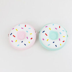 Fonctionnel multi coloré imperméable de Mini Silicone Donut Shoulder Bag