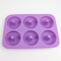 Moule fonctionnel multi de beignet de silicone, moule de cuisson de silicone pour la fabrication de dessert