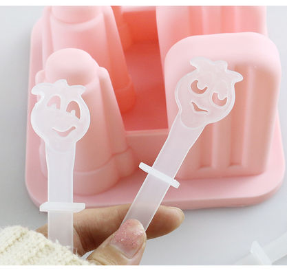 Glace Lolly Personalised Silicone Molds Sustainable avec la couleur de Panton