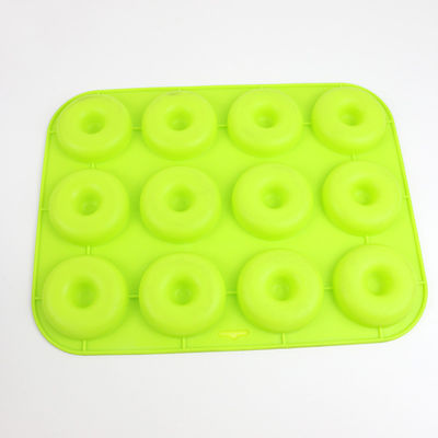 Mini moules non toxiques de beignet de silicone pour la fabrication de pain de petit gâteau