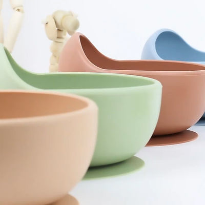 Le bébé non toxique de silicone d'aspiration roule BPA libre pour la consommation de bébé d'enfant en bas âge