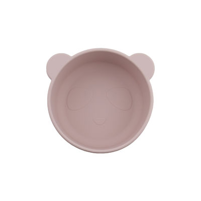 La cuvette mignonne de silicone de catégorie comestible a placé imperméable pour l'alimentation de bébé