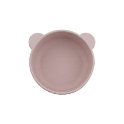 La cuvette mignonne de silicone de catégorie comestible a placé imperméable pour l'alimentation de bébé