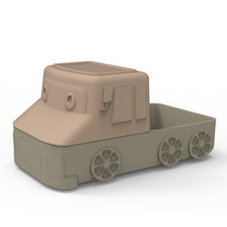 La voiture mignonne de plat d'aspiration de silicone de bande dessinée forment pour le bébé mangeant de la nourriture