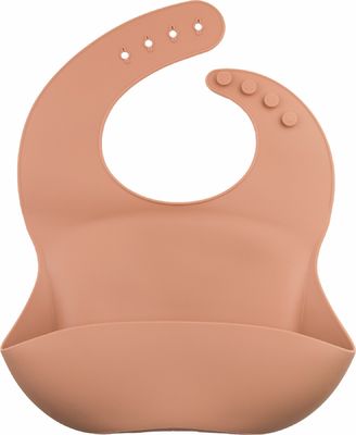 Logo Bavoir en silicone adapté aux besoins du client, bavoirs de alimentation imperméables pour des garçons de filles