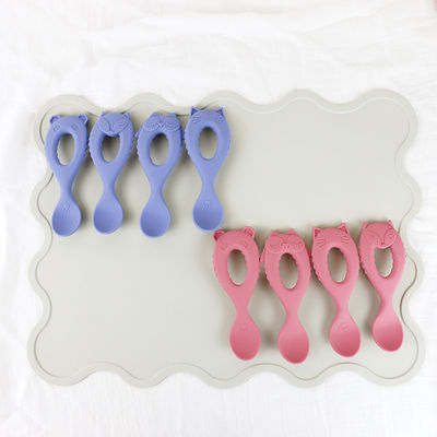 Napperon fait sur commande de silicone d'enfants de couleur de Pantone pour l'alimentation de dinning d'enfant en bas âge