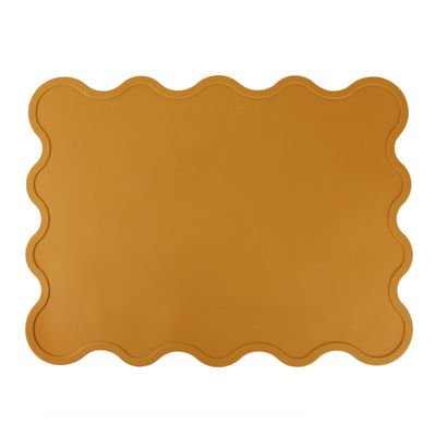 Napperon fait sur commande de silicone d'enfants de couleur de Pantone pour l'alimentation de dinning d'enfant en bas âge