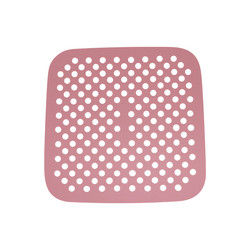 Ensemble de vaisselle de cuisine de silicone de catégorie comestible, tapis résistant à la chaleur de silicone de friteuse d'air