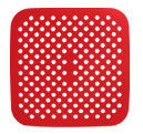 Ensemble de vaisselle de cuisine de silicone de catégorie comestible, tapis résistant à la chaleur de silicone de friteuse d'air