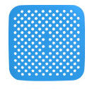 Ensemble de vaisselle de cuisine de silicone de catégorie comestible, tapis résistant à la chaleur de silicone de friteuse d'air