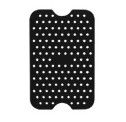 Ensemble de vaisselle de cuisine de silicone de catégorie comestible, tapis résistant à la chaleur de silicone de friteuse d'air