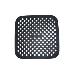 Ensemble de vaisselle de cuisine de silicone de catégorie comestible, tapis résistant à la chaleur de silicone de friteuse d'air