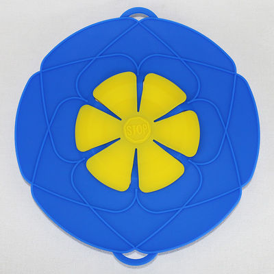 Le pot multi de silicone de fonction couvrent l'anti flaque résistante à la chaleur pour la cuisine