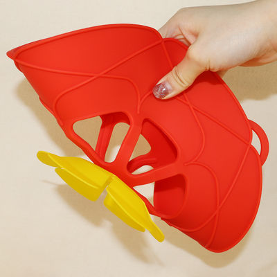Le pot multi de silicone de fonction couvrent l'anti flaque résistante à la chaleur pour la cuisine