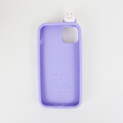 Cas fait sur commande matériel de téléphone de silicone de catégorie comestible pour l'ODM d'OEM de téléphone portable