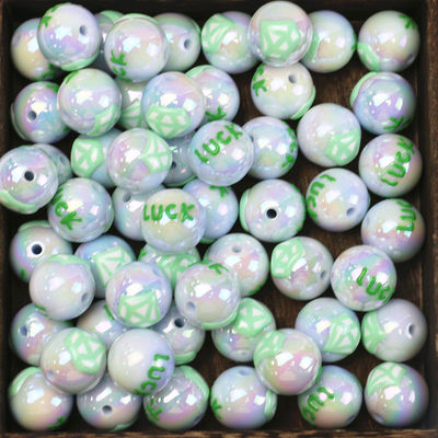 Chunky Gumball Rose Couleur En Vrac Bubblegum Perles Acrylique Perles En Vrac Pour Bijoux