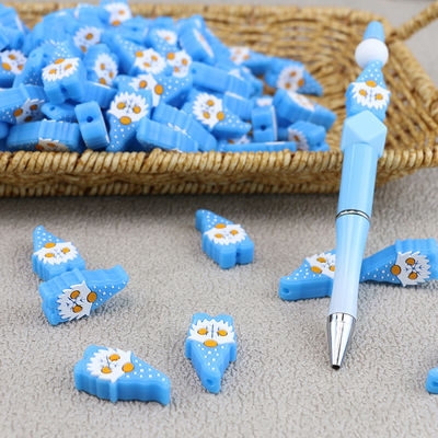 Perles focales de bande dessinée de Gnomes mignons de silicone 100 PCs bas MOQ fait sur commande