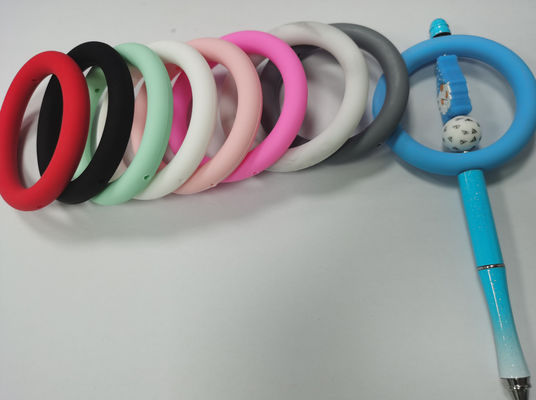 Décoration à chaînes principale libre non-toxique du silicone O Ring Focal Beads BPA DIY