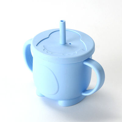 Tasse à boire en silicone avec capacité d'emballage de sac OPP pour boire