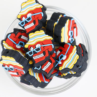 Silicone Focals de Halloween de coffre-fort de la coutume 100% d'usine de Dongguan pour toutes les personnes