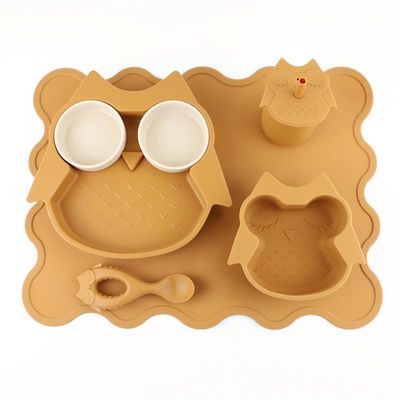 Micro-ondes réglée de cuvette sûre de silicone résistant à la chaleur durable et réutilisable