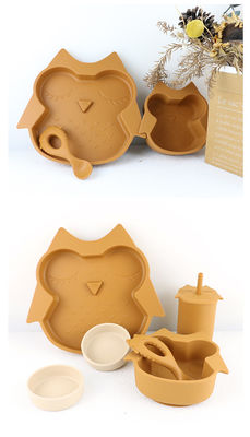 La vaisselle multi de silicone de but a placé non l'utilisation souple de bâton