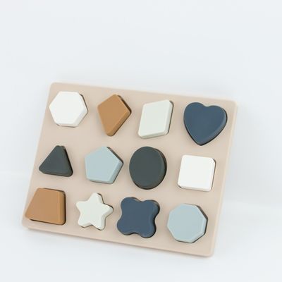 Puzzle en silicone non toxique avec conception aléatoire - Sécurité garantie