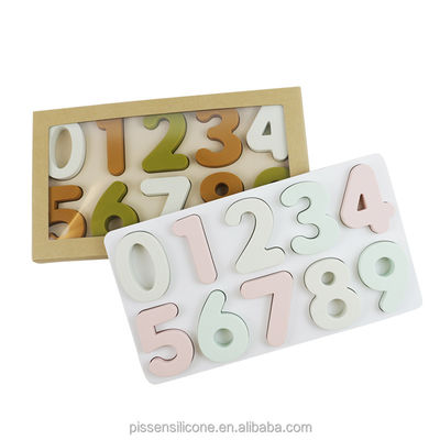 Puzzle en silicone de haute flexibilité de qualité non toxique et amusant combiné