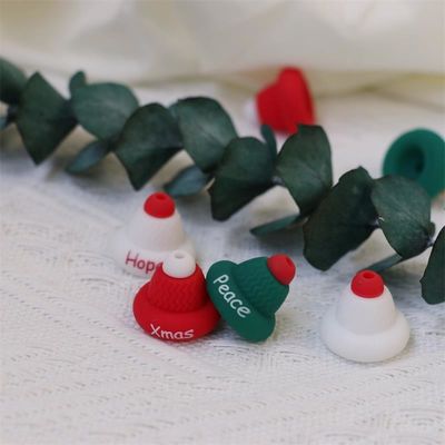 MOQ 200pcs Perles de silicone pour les dents de silicone organique Perles de silicone pour les dents de silicone - sûre et durable pour les stylos de bricolage faire des porte-clés