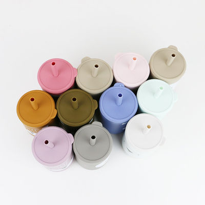 Coupe en silicone pour bébé de qualité alimentaire pour une alimentation facile et confortable