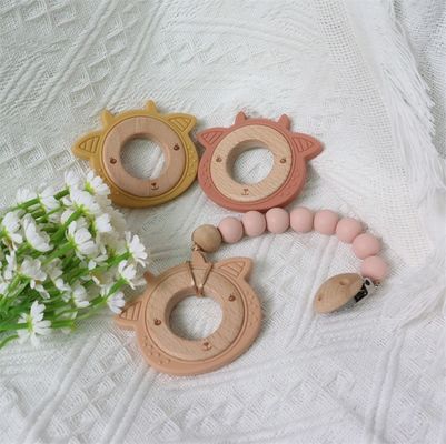 Soigner les gencives douloureuses Silicone bébé dentition Dentissage Jouer à la baleine de mouton lisse
